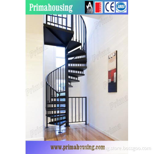 Modern Design Wrought Iron Spiral Staircase